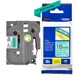 Brother Lamin Tape TZE741 BK/G 18/8 org