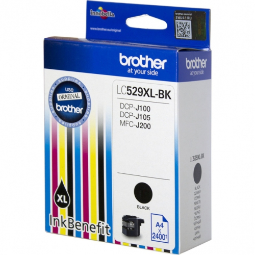 Патрон Brother LC529XLBK Black оригинал, 1000000000017535 02 