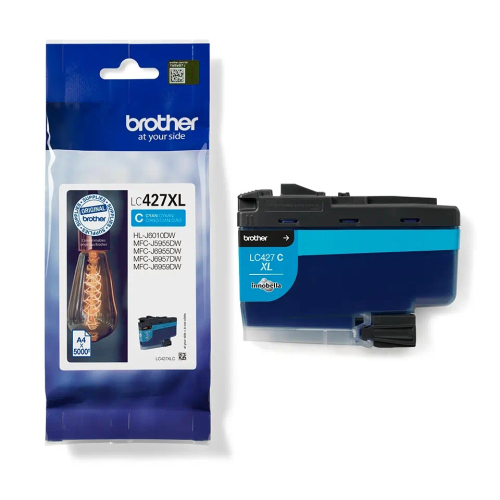 Ink cartridge Brother LC427XLC Cyan, 1000000000044319 05 