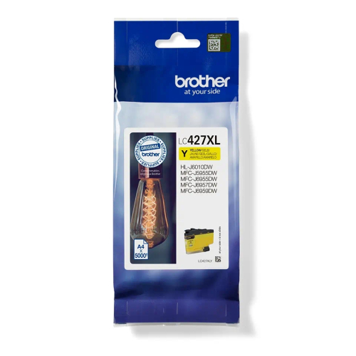 Ink cartridge Brother LC427XLY Yellow, 1000000000044321 03 