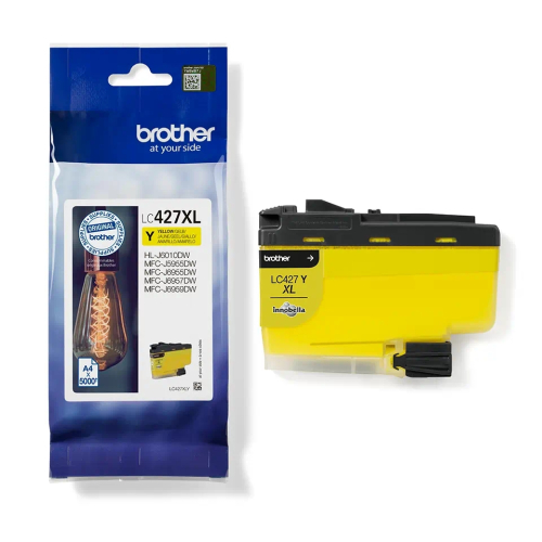 Ink cartridge Brother LC427XLY Yellow, 1000000000044321 05 