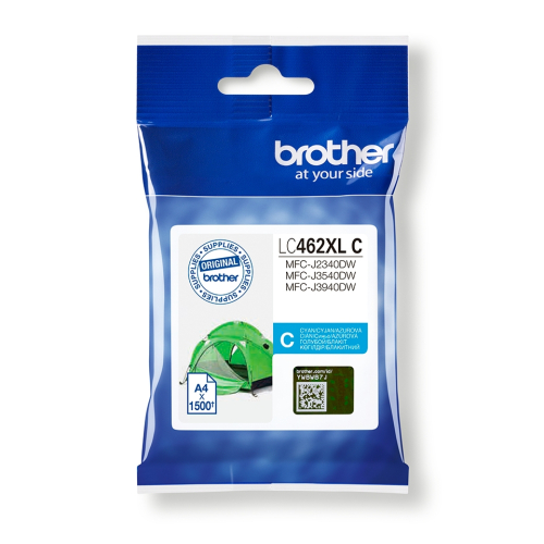 Genuine Brother LC-462XLC Ink Cartridge, 1000000000040304 02  — OK Office Genuine Brother LC-462XLC Ink Cartridge, 1000000000040304 02