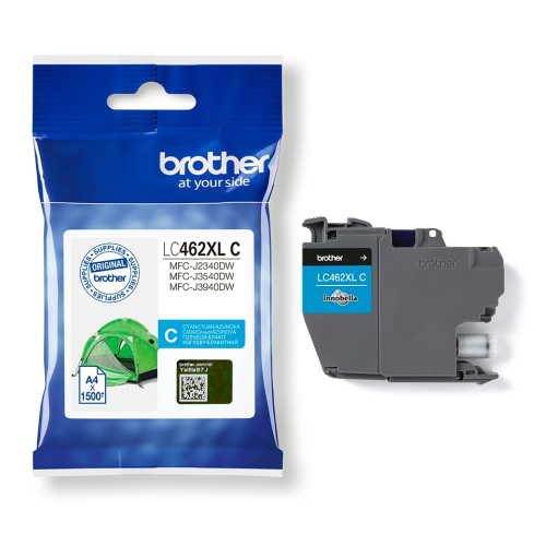 Genuine Brother LC-462XLC Ink Cartridge, 1000000000040304 04  — OK Office Genuine Brother LC-462XLC Ink Cartridge, 1000000000040304 04