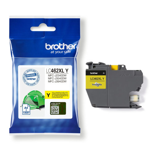 Genuine Brother LC-462XLY Ink Cartridge, 1000000000040306 04  — OK Office Genuine Brother LC-462XLY Ink Cartridge, 1000000000040306 04