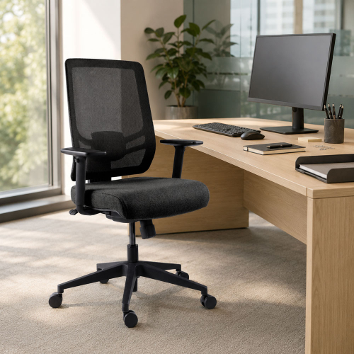 Work chair Inflex black, 1000000000049824 03 