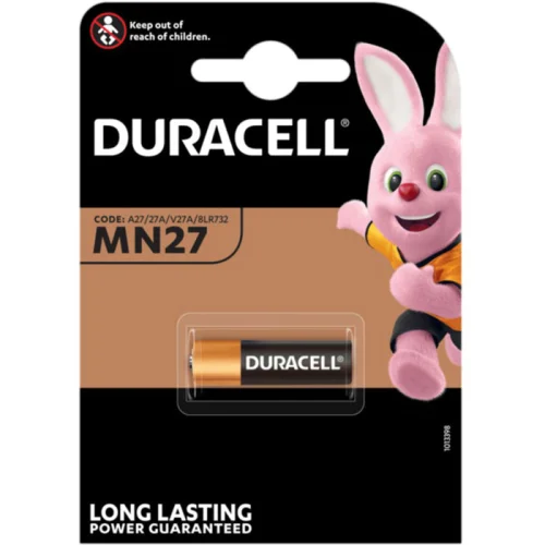 Alk.battery Duracell 27A 12V, 1000000000028286