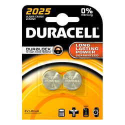Лит. батерии Duracell CR2025 3V бл.2