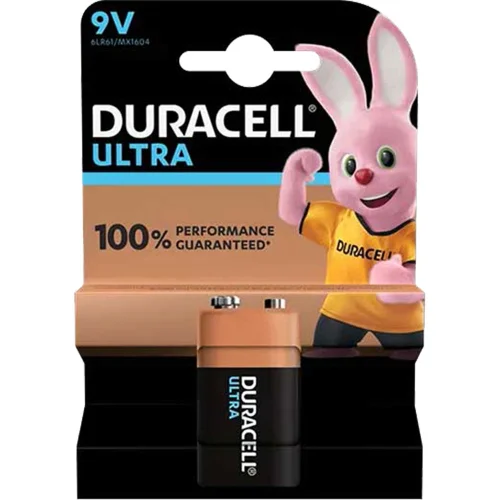 Alk.battery Duracell 6LR61 Ultra 9V pc1, 1000000000041738