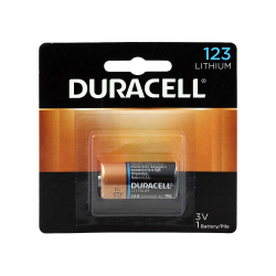 Лит. батерия Duracell CR123A 3V бл.1