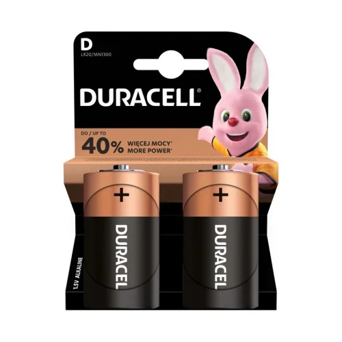 Батерия алк. Duracell LR20/D BASIC бл.2, 1000000000003274 02 