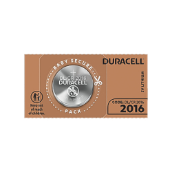 Лит. батерия Duracell CR2016 3V оп.1