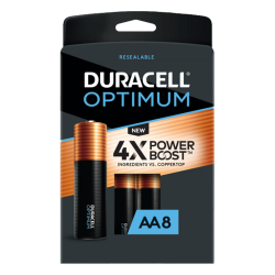 Alk. battery Duracell Optimum AA/LR6 pc8