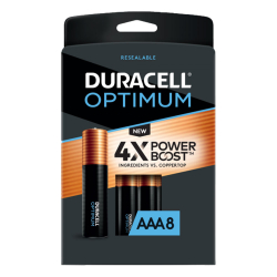 Алк. батерии Duracell AAA/LR03 Optimum 8