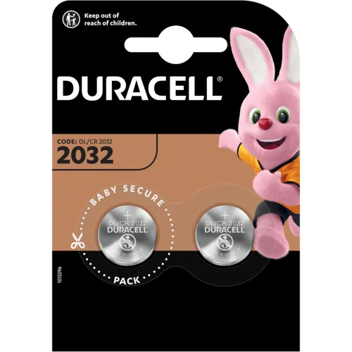 Батерия лит. Duracell CR2032 3V бл.2, 1000000000023048