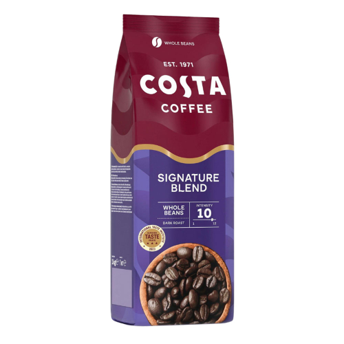 Кафе Costa Signature Dark 10 зърна 1кг, 1000000000037419 02 