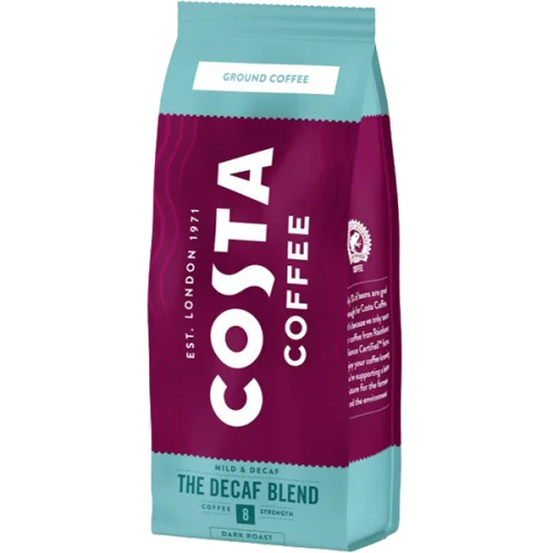 Coffee Costa Decaf Blend 8 ground 200g, 1000000000037296