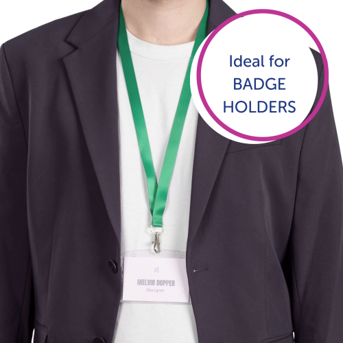 Лента за бадж Avery 44/1.5см зелен 10бр, 1000000000052205 10 