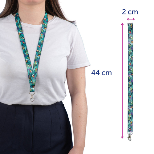 Лента за бадж Avery 44/2см Tropical 10бр, 1000000000052301 07 