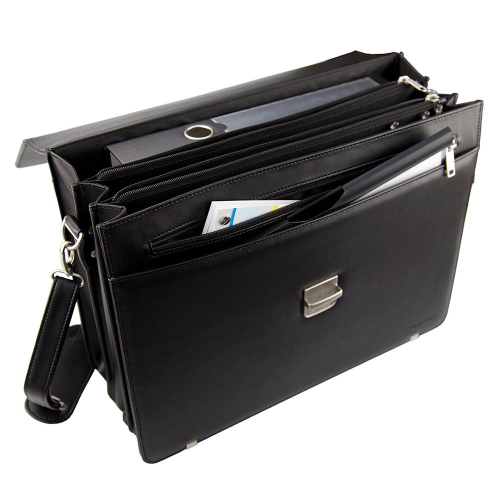 Bag Monolith 2334 for documents black, 1000000000014104 02  — OK Office Bag Monolith 2334 for documents black, 1000000000014104 02