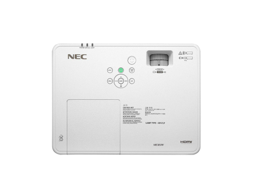 NEC Projector ME383W White, 2005028695614338 03  — OK Office NEC Projector ME383W White, 2005028695614338 03