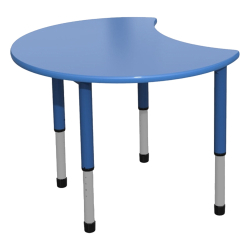 Маса регулируема Donat Ф90/55-75 синя