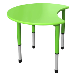 Маса регулируема Donat Ф90/55-75 зелена