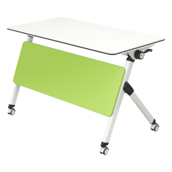 Маса лекционна Kori бяло/зелено