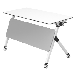 Маса лекционна Kori бяло/сива