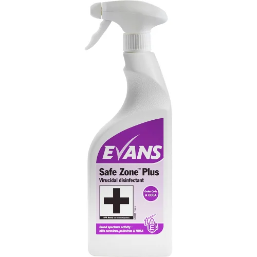Disinfectant Evans Safe Zone Plus 750ml, 1000000000037302