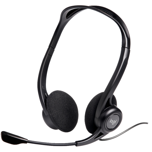 Headphones Logitech P960, Black, 2005099206008441 05  — OK Office Headphones Logitech P960, Black, 2005099206008441 05