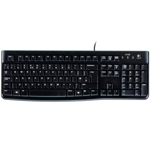 Keyboard Logitech K120 USB black, 1000000000011446 05  — OK Office Keyboard Logitech K120 USB black, 1000000000011446 05