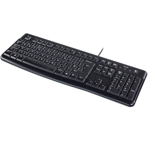 Keyboard Logitech K120 USB black, 1000000000011446 07  — OK Office Keyboard Logitech K120 USB black, 1000000000011446 07