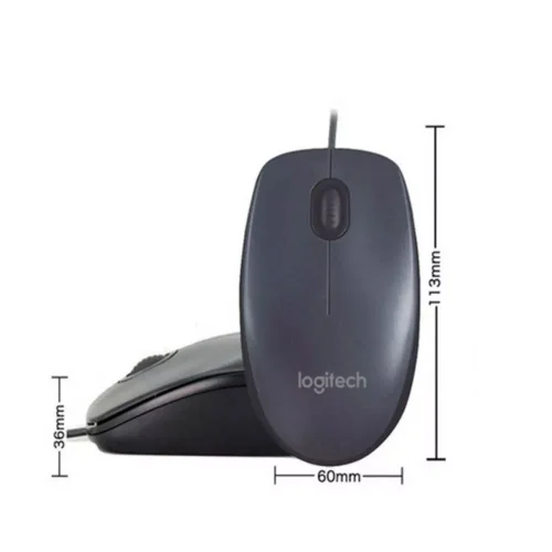 Мишка Logitech M90 Черна, 1000000000011447 05 