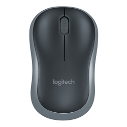 Logitech M185 wireless mouse dark grey