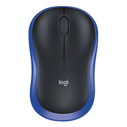Logitech M185 wireless mouse dark blue