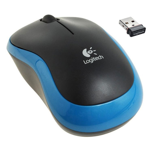 Безжична мишка Logitech M185, синя, 2005099206028838 03 