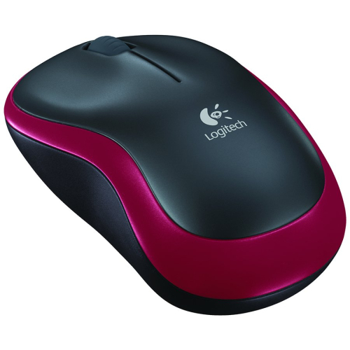 Безжична мишка Logitech M185, червен, 2005099206028845 03 