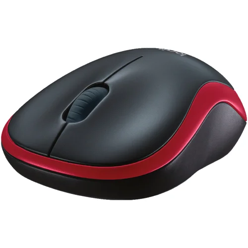 Logitech M185 wireless mouse red, 1000000000010635 07 