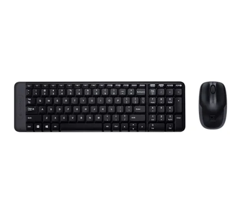 Комплект Logitech MK-220 безжична клавиатура + мишка, черен, 2005099206029910