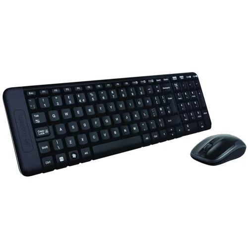 Комплект Logitech MK-220 безжична клавиатура + мишка, черен, 2005099206029910 03 