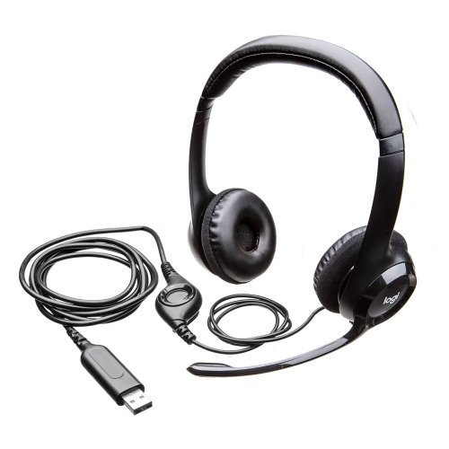 Headphones Logitech H390, Black, 2005099206030015 04  — OK Office Headphones Logitech H390, Black, 2005099206030015 04