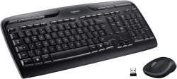 Logitech MK330 wireless keyboard + mouse set, Black