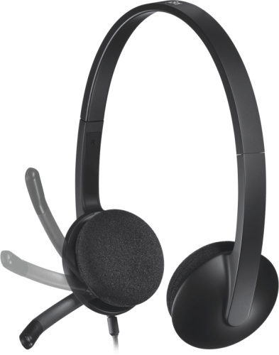 Слушалки Logitech H340, черен, 2005099206038844 05  — OK Office Слушалки Logitech H340, черен, 2005099206038844 05