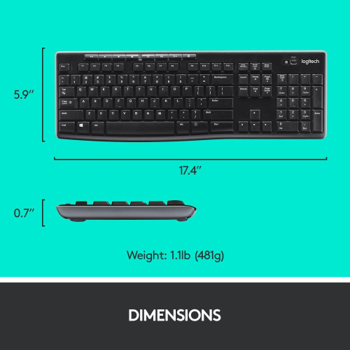 Wireless Logitech MK270 keyboard+mouse, 2005099206039148 09 