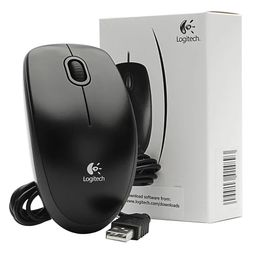 Mouse Logitech B100 Optical black, 1000000000017526 02 