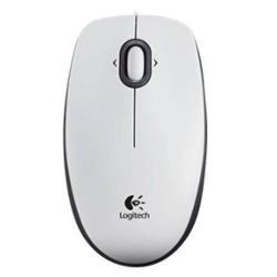 Mouse Logitech B100, White