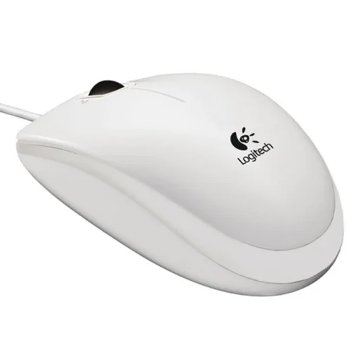 Мишка Logitech B100 оптична бяла, 2005099206041288 06 