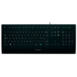 Keyboard Logitech K280E USB black