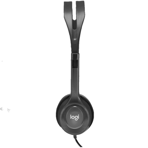Headphones Logitech H111, Black, 2005099206057340 05  — OK Office Headphones Logitech H111, Black, 2005099206057340 05