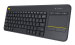 Wireless Keyboard Logitech K400 Plus, Touchpad, Black, 2005099206059429 07 